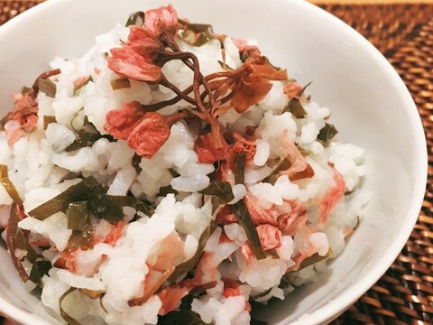 春 桜の混ぜご飯